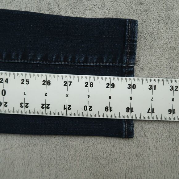 KUT from the Kloth Jeans Women's Size 4 Blue Low-Rise Skinny Denim 30" Inseam - Picture 4 of 16